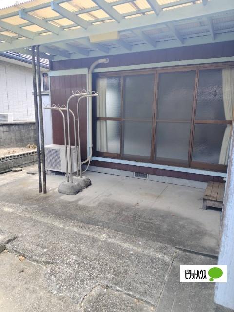 上分町平屋 バルコニー