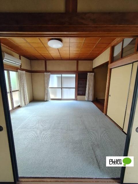 上分町平屋 リビング