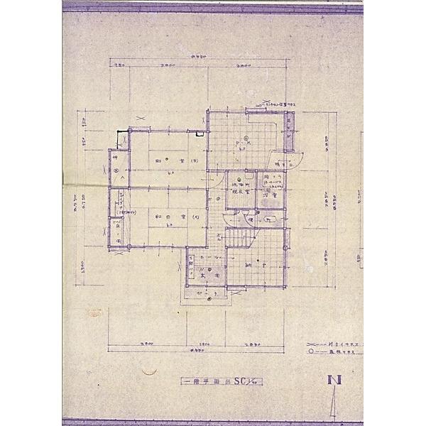 中古　上分町 間取り図画像