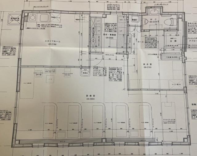 事業用　川之江町診療所テナント 間取り図画像
