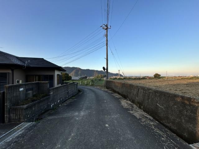 再生　土居町畑野 前面道路含む現地写真