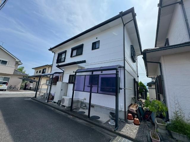 寒川　4LDK　 前面道路含む現地写真