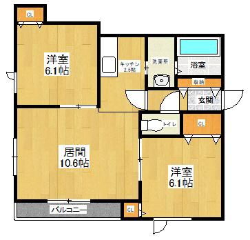  間取り図写真