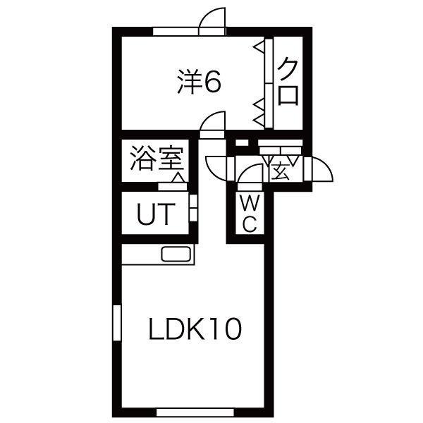 グレースｋ2（203） 間取り図画像