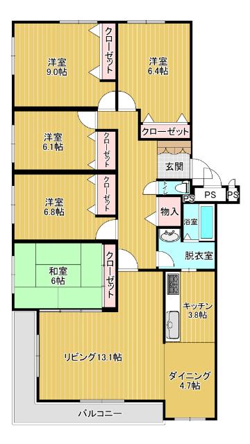  間取り図写真