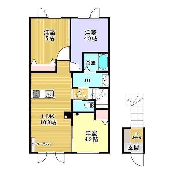  間取り図写真
