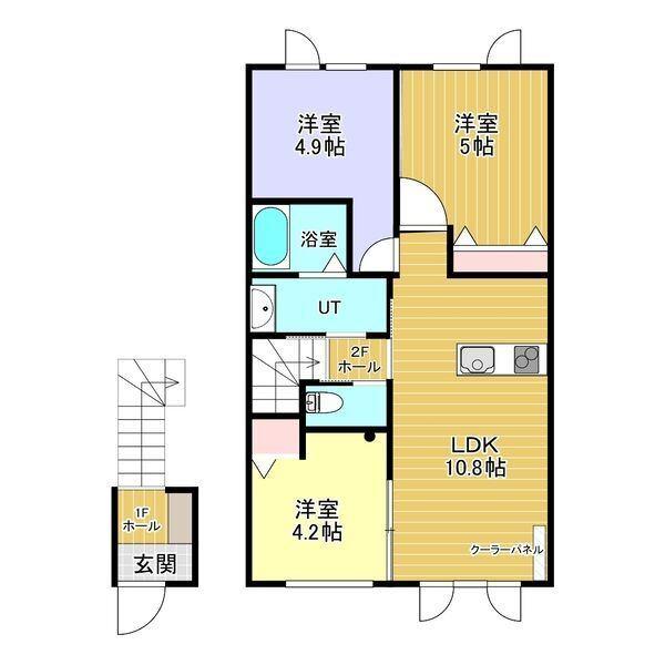  間取り図写真