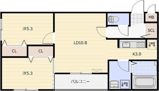  間取り図写真