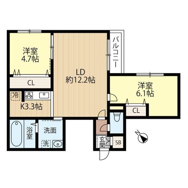  間取り図写真