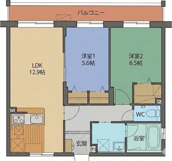  間取り図写真