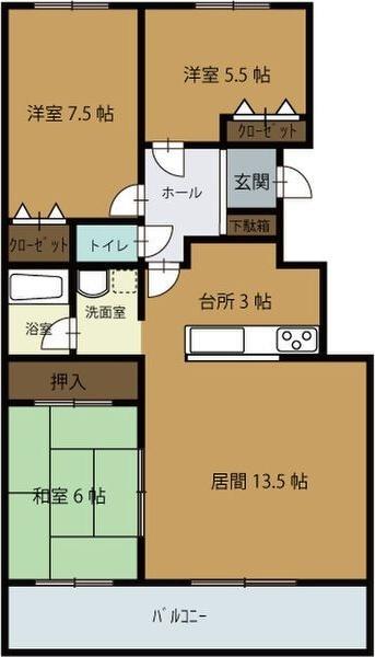  間取り図写真