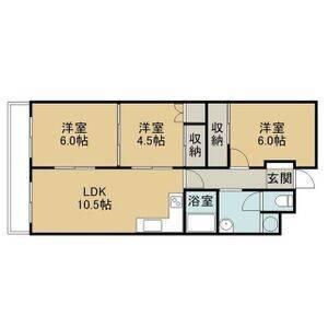 LIV+千歳(リブタス)（306） 間取り図画像