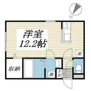 桜ハイツ相生（101） 間取り図画像