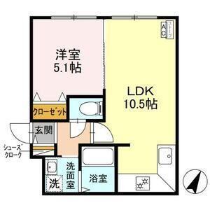 ブリエ・アサヒ（303） 間取り図画像