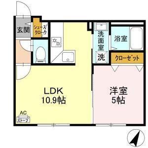 ブリエ・アサヒ（402） 間取り図画像