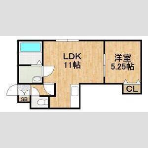 KENT HOUSE（101） 間取り図画像