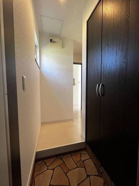 千歳市信濃アパート 玄関