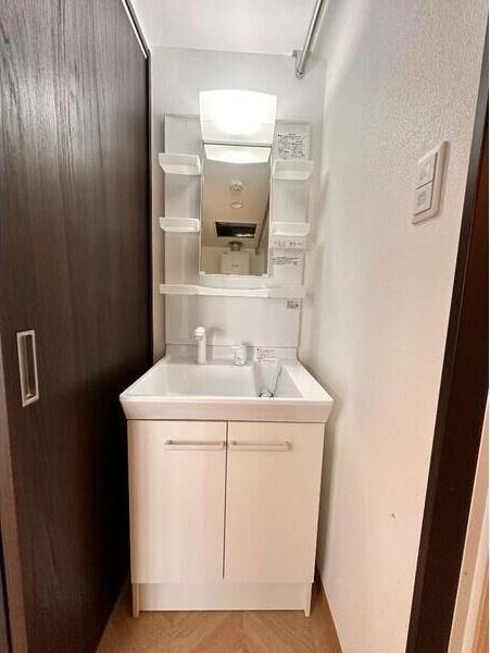 恵庭市黄金北マンション 洗面