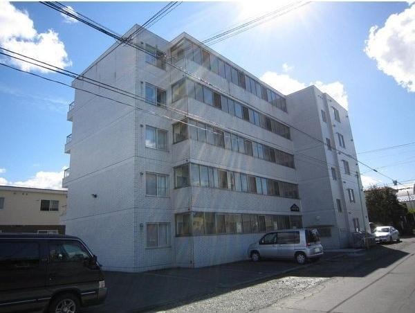 千歳市高台マンション 外観