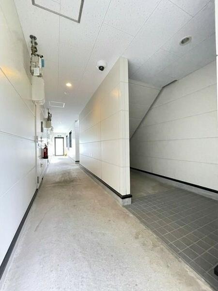 千歳市桂木アパート エントランス