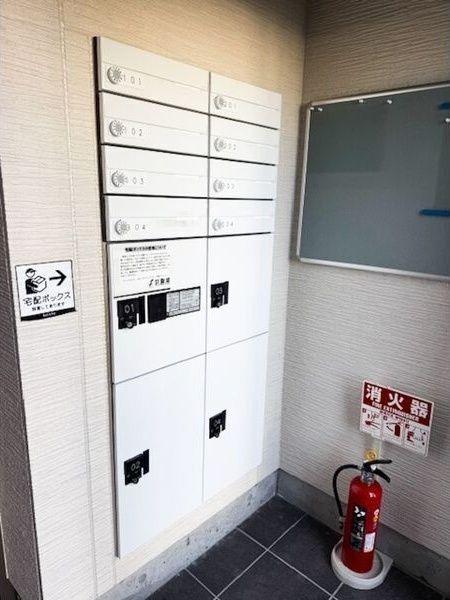 千歳市春日町アパート ロビー