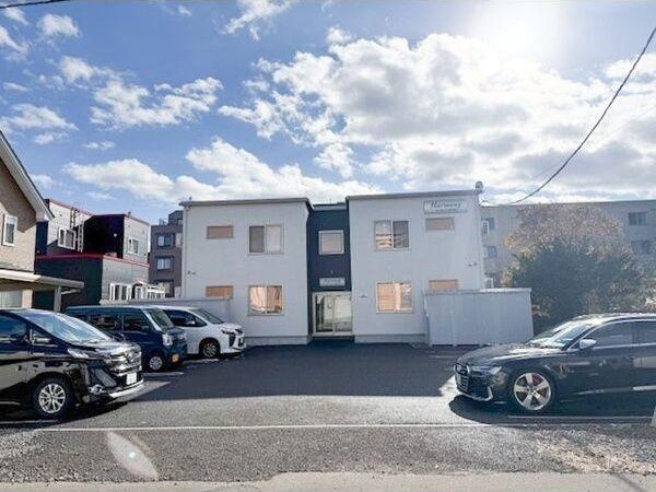 千歳市春日町アパート 駐車場
