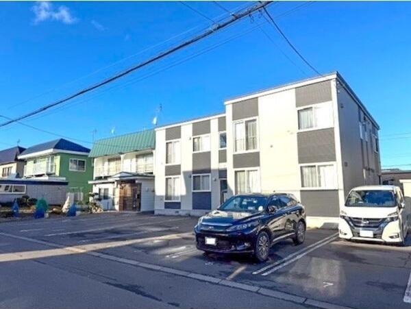 千歳市新富アパート 外観