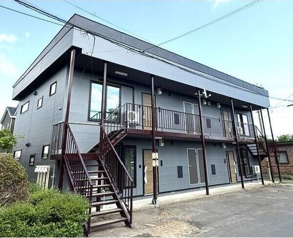 千歳市真々地アパート 外観