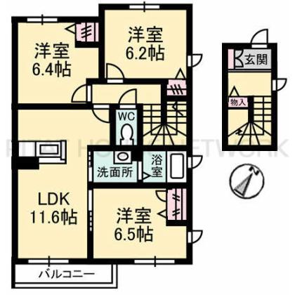  間取り図写真