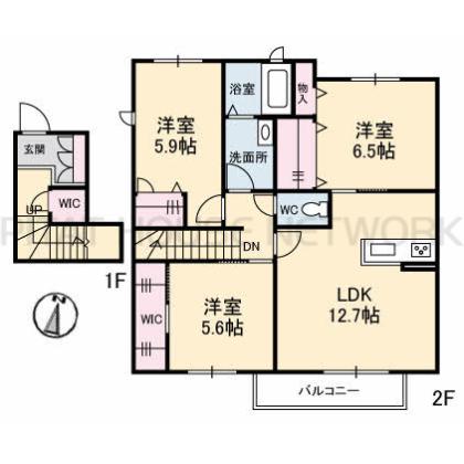  間取り図写真