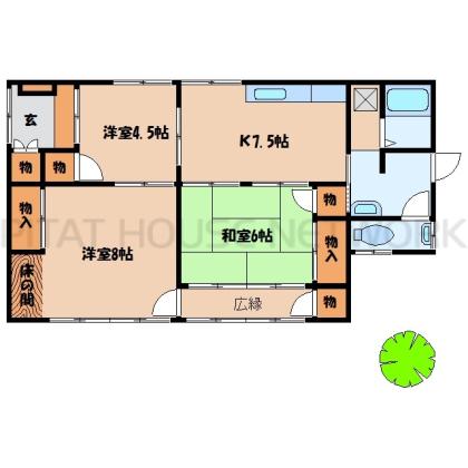  間取り図写真