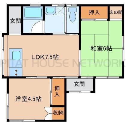  間取り図写真