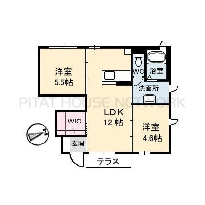  間取り図写真