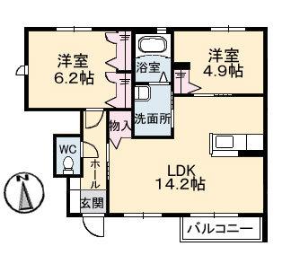  間取り図写真