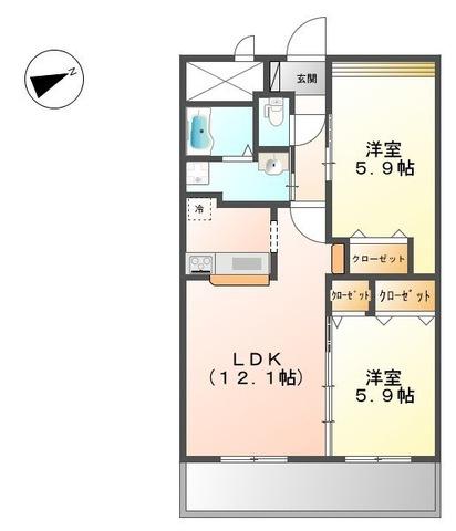 アヴァンス（203） 間取り図画像