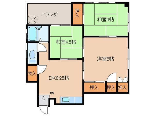  間取り図写真