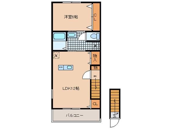 サン　トロ　ポローニア（201） 間取り図画像