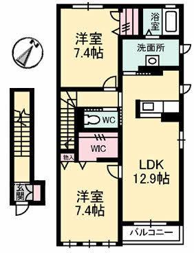  間取り図写真