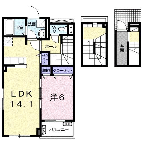 メイプル　ヒルズ（305） 間取り図画像