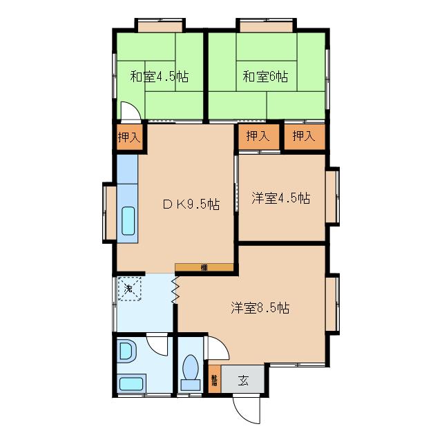  間取り図写真