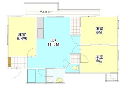 奥田ビル（303） 間取り図画像