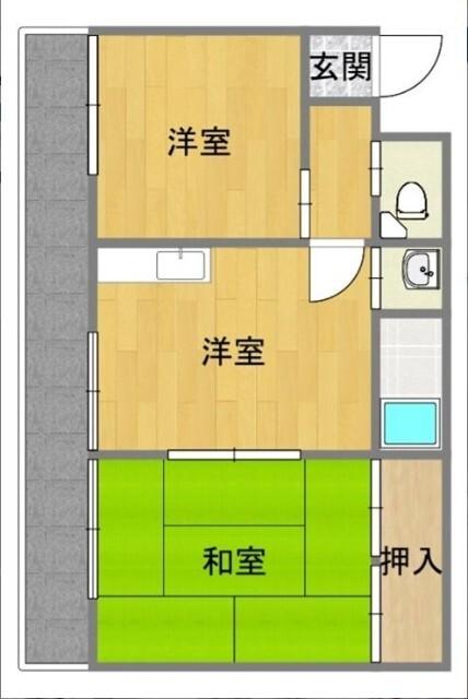 An place 麻里布（501） 間取り図画像