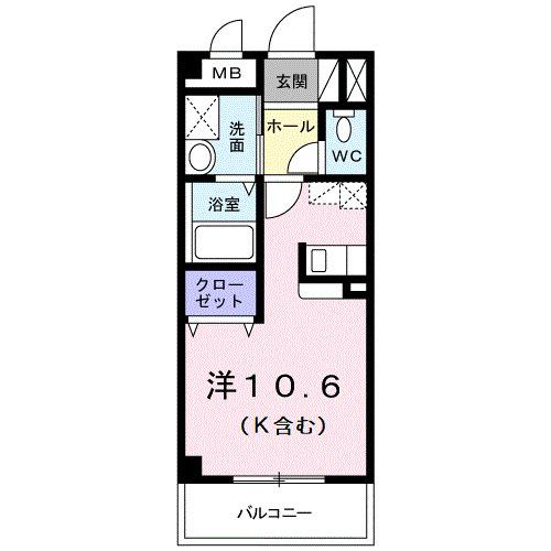 ヴェルデ　カーサ（304） 間取り図画像