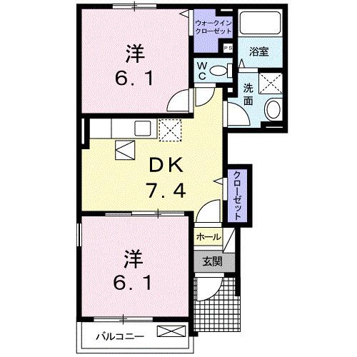 コンチェルト（101） 間取り図画像