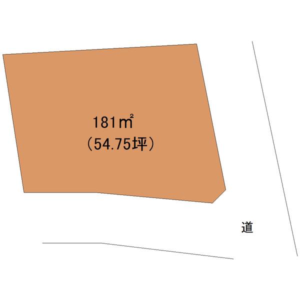 玖珂町阿山売土地 区画図