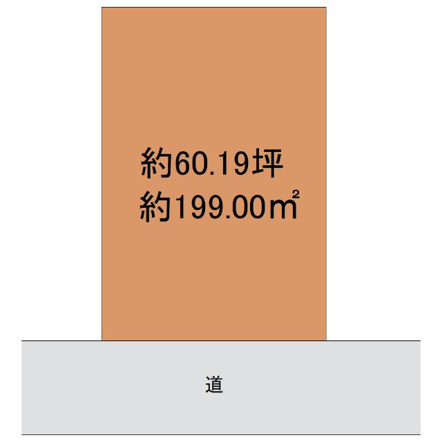 川西売地 区画図