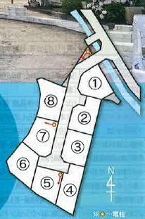 プラウディア川西　1号地 区画図