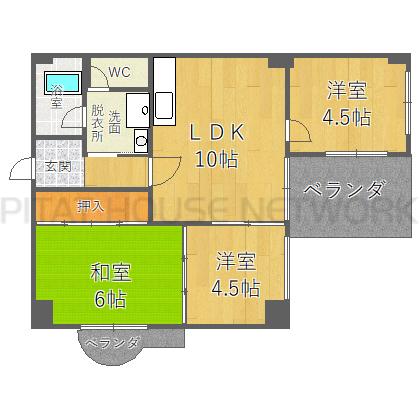  間取り図写真