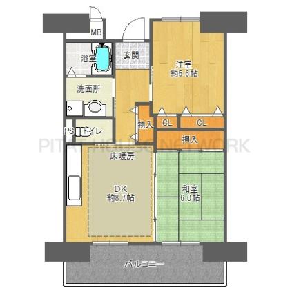  間取り図写真