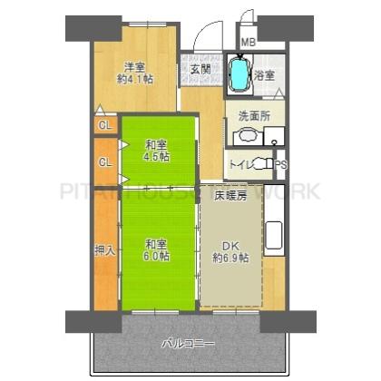  間取り図写真